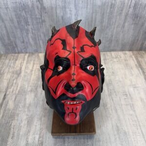 Adult Star Wars Darth Maul Costume Face Mask Full Halloween Lucas Films